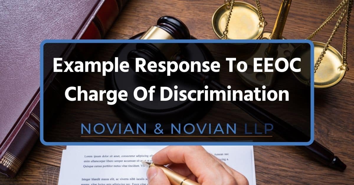 Example-Response-To-EEOC-Charge-Of-Discrimination-los angeles Example Response To EEOC Charge Of Discrimination