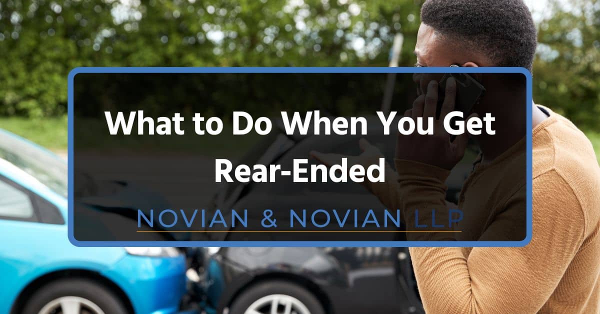 What to Do When You Get Rear-Ended What to Do When You Get Rear-Ended