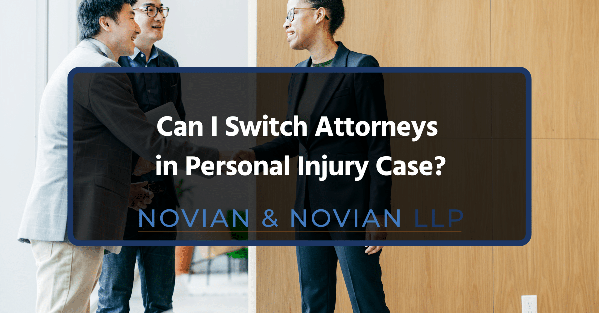 can i switch attorneys in personal injury case